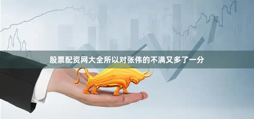 股票配资网大全所以对张伟的不满又多了一分